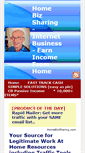 Mobile Screenshot of homebizsharing.com